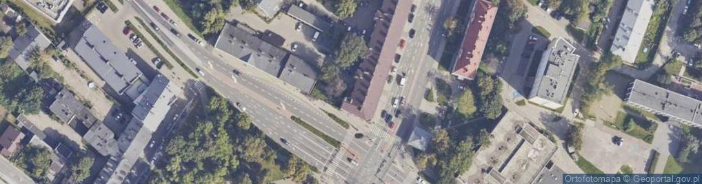 Zdjęcie satelitarne Malczewskiego Jacka ul.