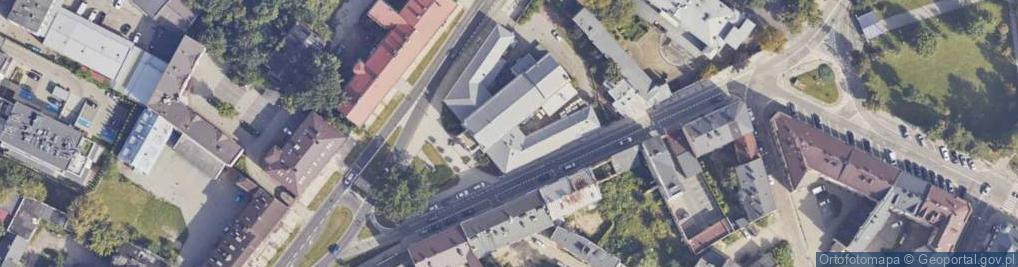 Zdjęcie satelitarne Malczewskiego Jacka ul.