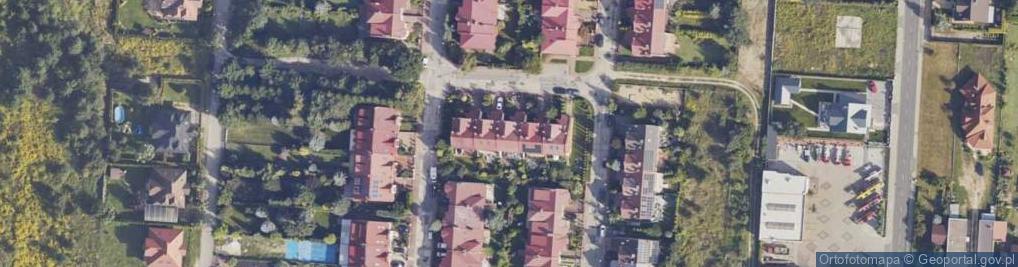Zdjęcie satelitarne Madrycka ul.