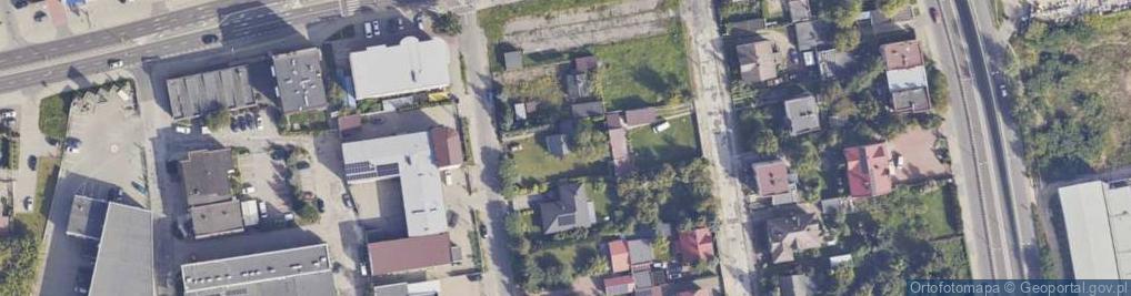 Zdjęcie satelitarne Marywilska ul.