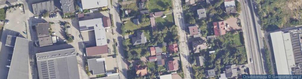 Zdjęcie satelitarne Marywilska ul.