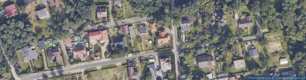 Zdjęcie satelitarne Makowa ul.