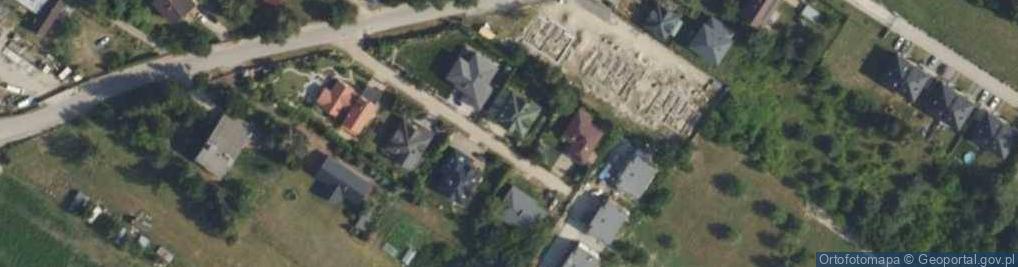 Zdjęcie satelitarne Makowa ul.