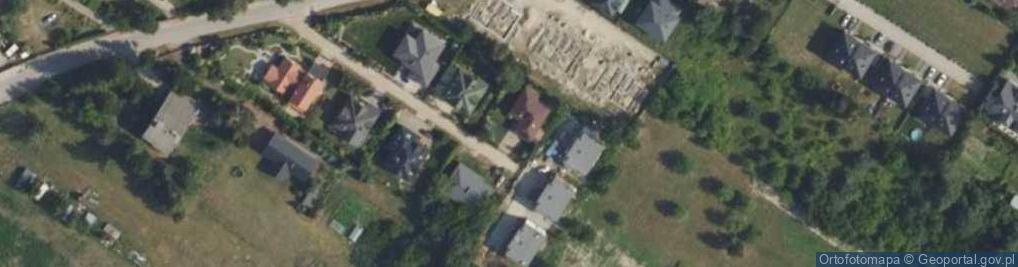 Zdjęcie satelitarne Makowa ul.