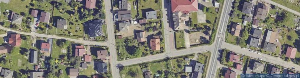 Zdjęcie satelitarne Malwowa ul.