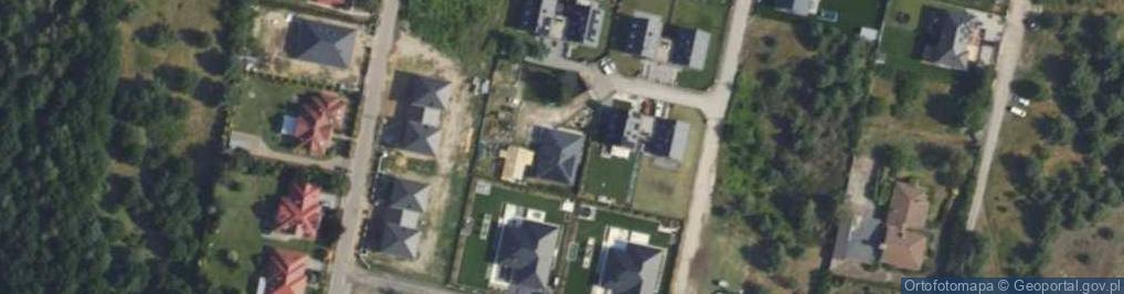 Zdjęcie satelitarne Makowa ul.