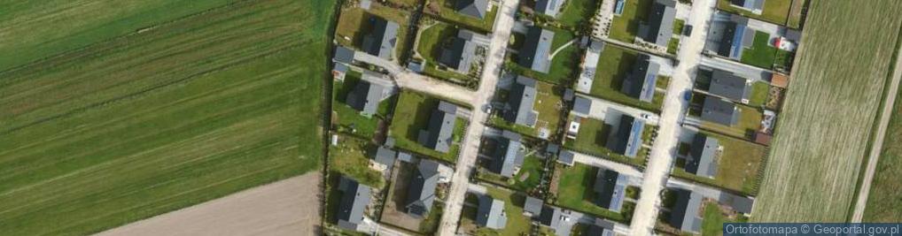 Zdjęcie satelitarne Makowa ul.