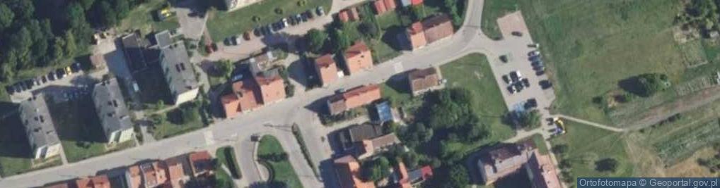 Zdjęcie satelitarne Mazurska ul.
