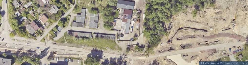 Zdjęcie satelitarne Magazynowa ul.