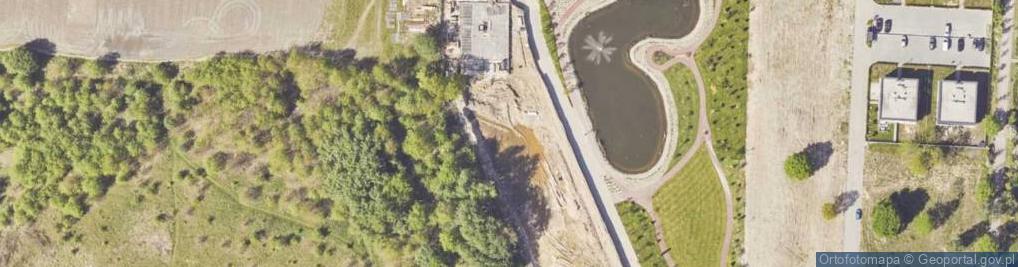Zdjęcie satelitarne Maków ul.