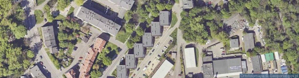 Zdjęcie satelitarne Matejki Jana ul.