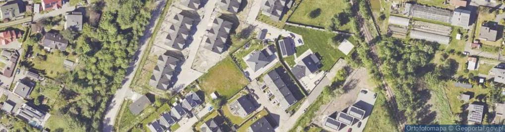 Zdjęcie satelitarne Mazurska ul.