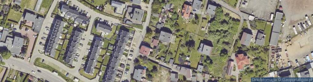 Zdjęcie satelitarne Mazowiecka ul.