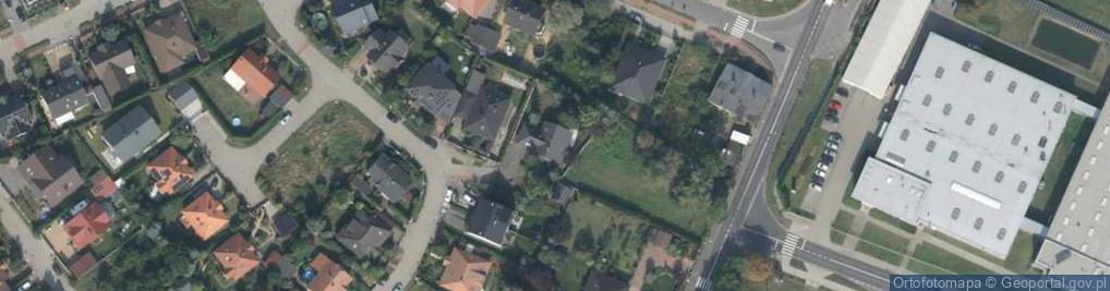 Zdjęcie satelitarne Malinowa ul.