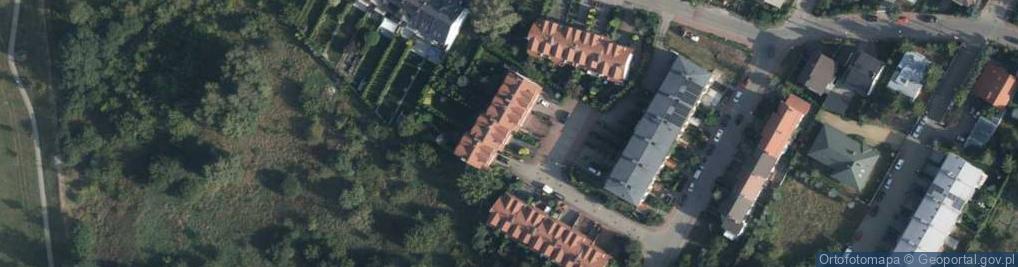 Zdjęcie satelitarne Mazowiecka ul.
