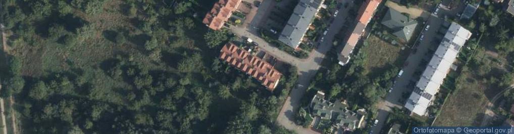 Zdjęcie satelitarne Mazowiecka ul.