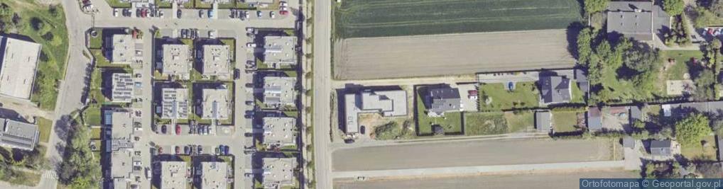 Zdjęcie satelitarne Madrycka ul.