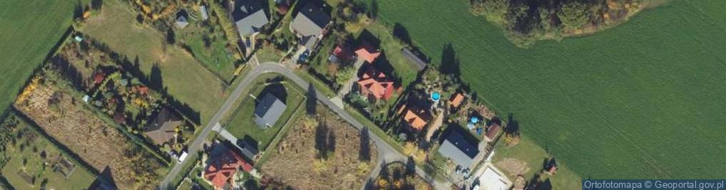 Zdjęcie satelitarne Makowa ul.