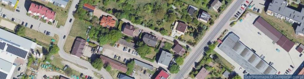 Zdjęcie satelitarne Malinowa ul.