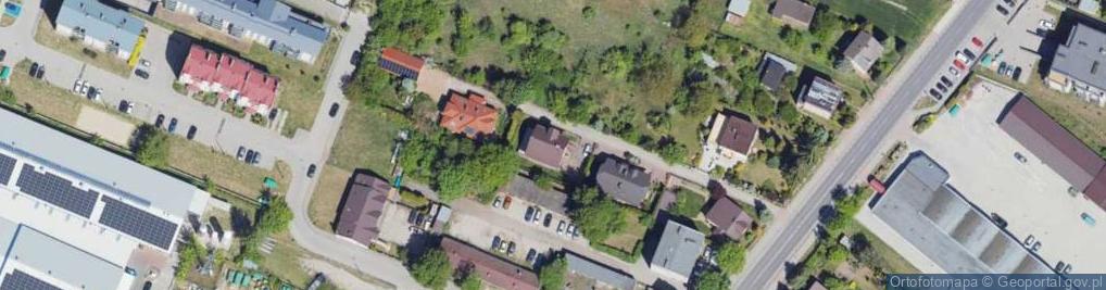 Zdjęcie satelitarne Malinowa ul.