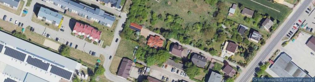 Zdjęcie satelitarne Malinowa ul.