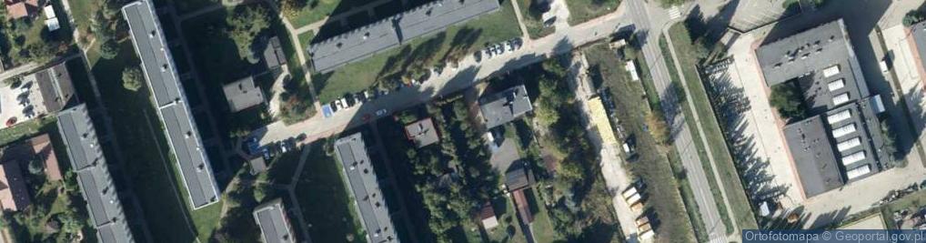 Zdjęcie satelitarne Małowicza ul.