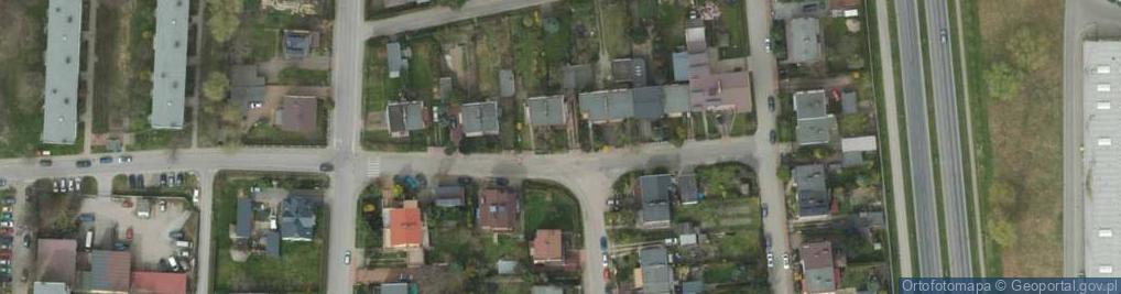 Zdjęcie satelitarne Mackiewicza Józefa ul.