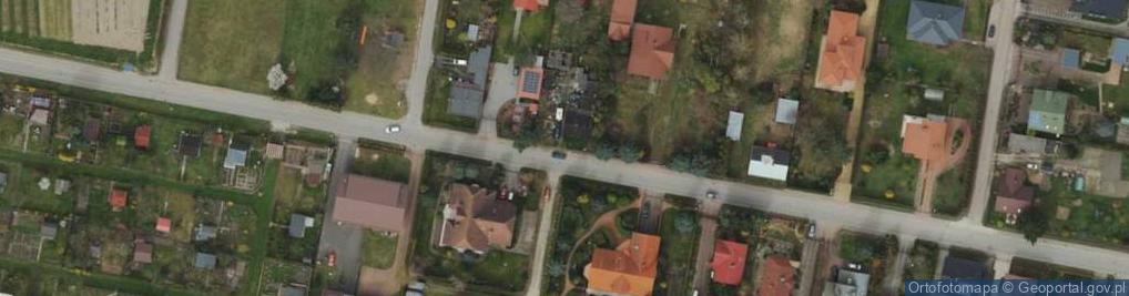 Zdjęcie satelitarne Mazowiecka ul.