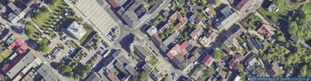 Zdjęcie satelitarne Mały Rynek ul.