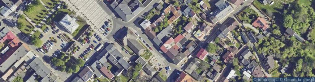 Zdjęcie satelitarne Mały Rynek ul.