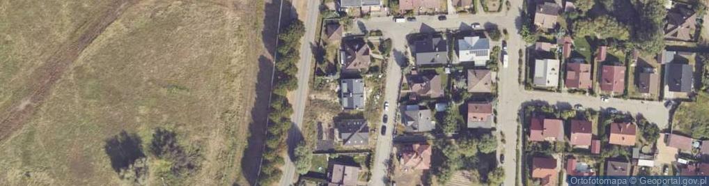 Zdjęcie satelitarne Makowa ul.