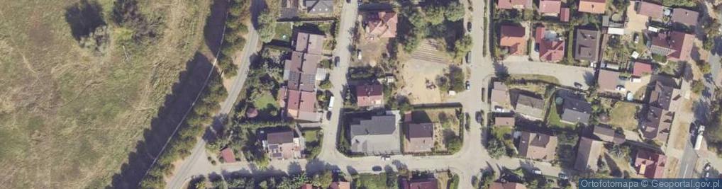 Zdjęcie satelitarne Makowa ul.