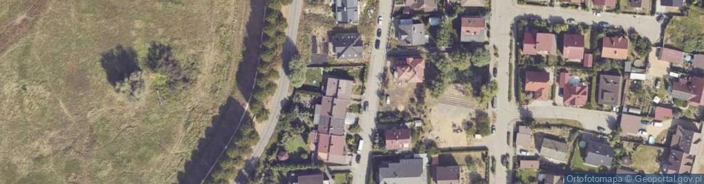 Zdjęcie satelitarne Makowa ul.