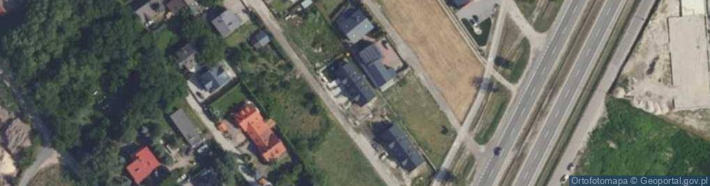 Zdjęcie satelitarne Magnacka ul.