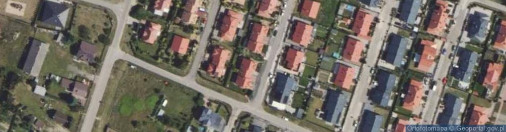 Zdjęcie satelitarne Magnoliowa ul.