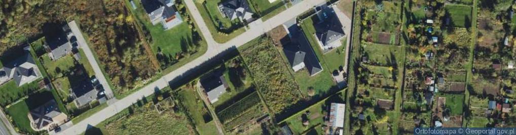 Zdjęcie satelitarne Makowa ul.