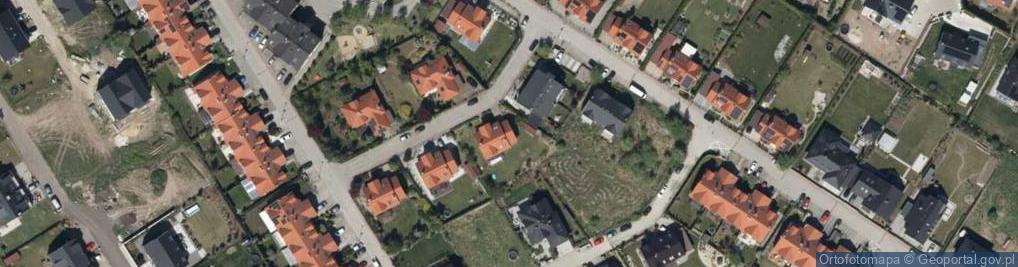 Zdjęcie satelitarne Makowa ul.