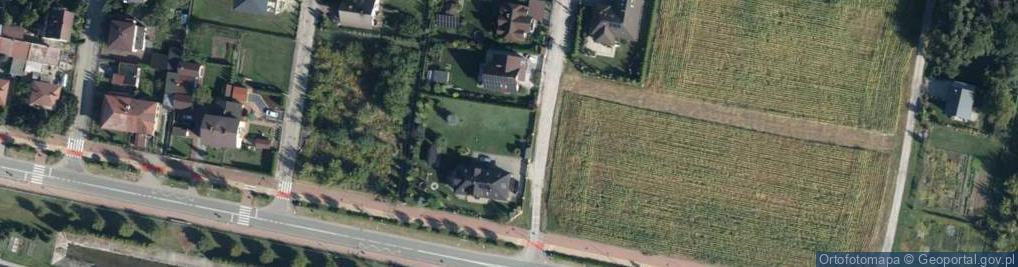 Zdjęcie satelitarne Makowa ul.