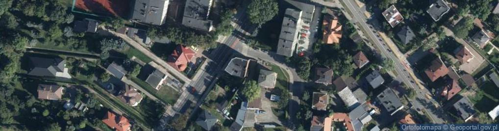 Zdjęcie satelitarne Mazowiecka ul.