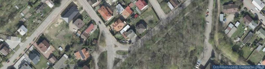 Zdjęcie satelitarne Magistracka ul.