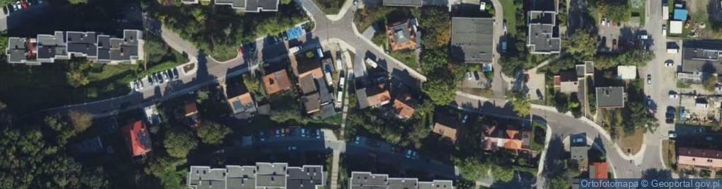 Zdjęcie satelitarne Mazowiecka ul.