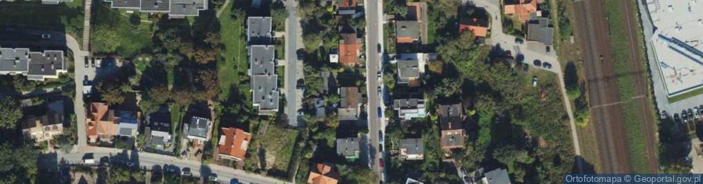Zdjęcie satelitarne Mazowiecka ul.