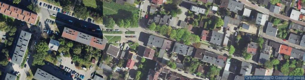 Zdjęcie satelitarne Mazowiecka ul.