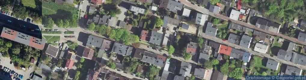 Zdjęcie satelitarne Mazowiecka ul.