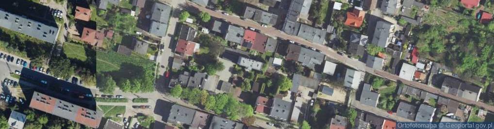 Zdjęcie satelitarne Mazowiecka ul.