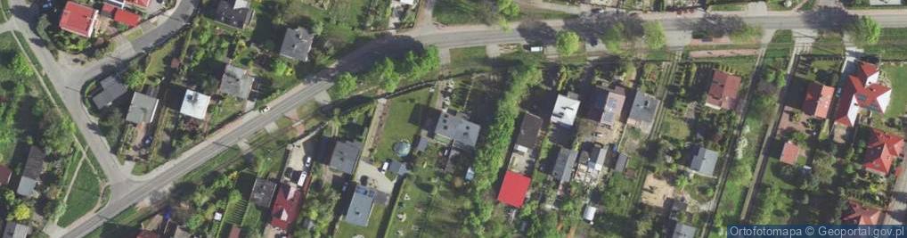 Zdjęcie satelitarne Makuszyńskiego Kornela ul.