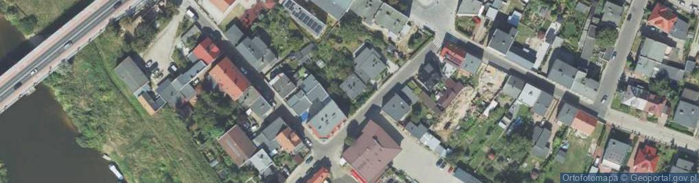 Zdjęcie satelitarne Mała Łazienkowa ul.