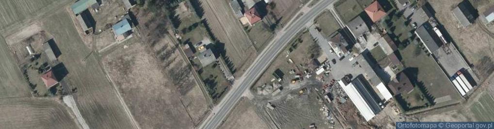 Zdjęcie satelitarne Mazowiecka ul.