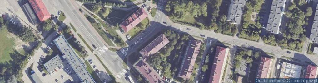 Zdjęcie satelitarne Majówka ul.