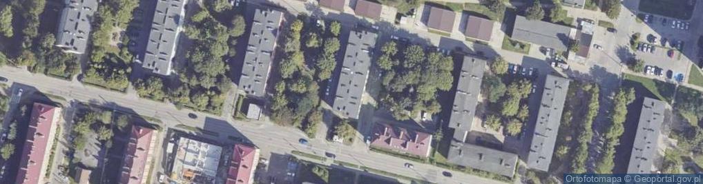 Zdjęcie satelitarne Majówka ul.